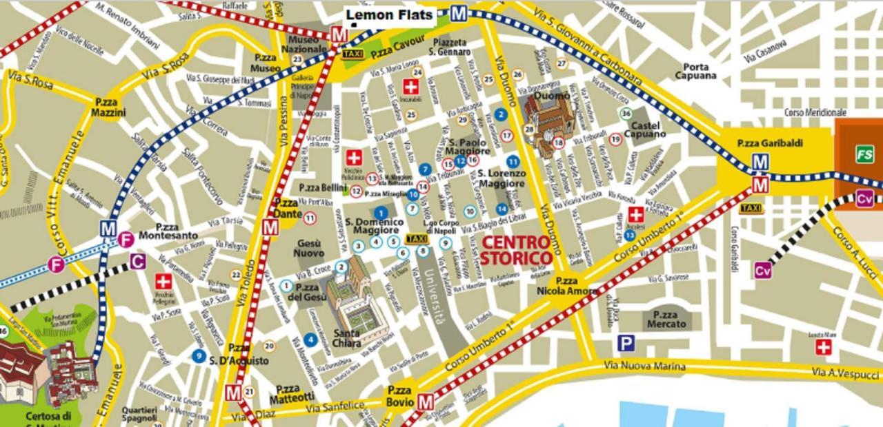 נאפולי B&B Lemon Flats מראה חיצוני תמונה